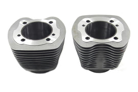 Silver OE 95-inch engine cylinders without pistons, showcasing their smooth metallic finish and precise engineering design.
