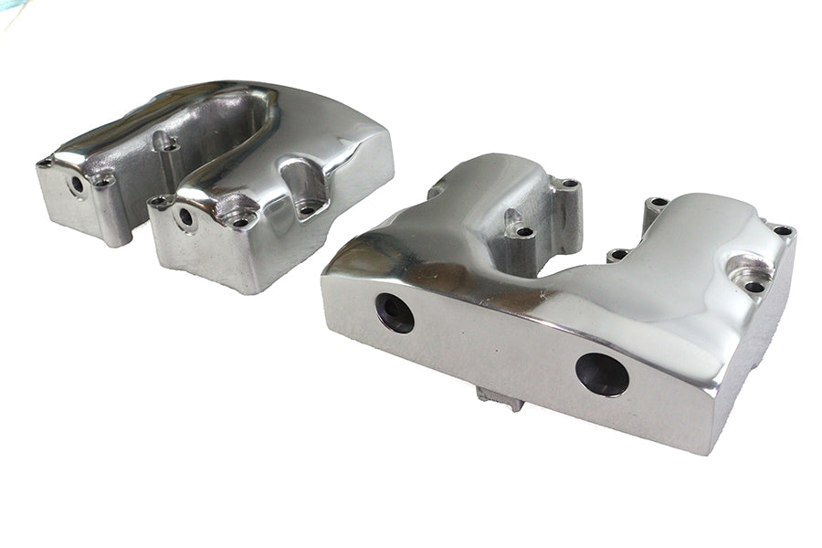 Replica Shovelhead Rocker Box Cover Set Polished