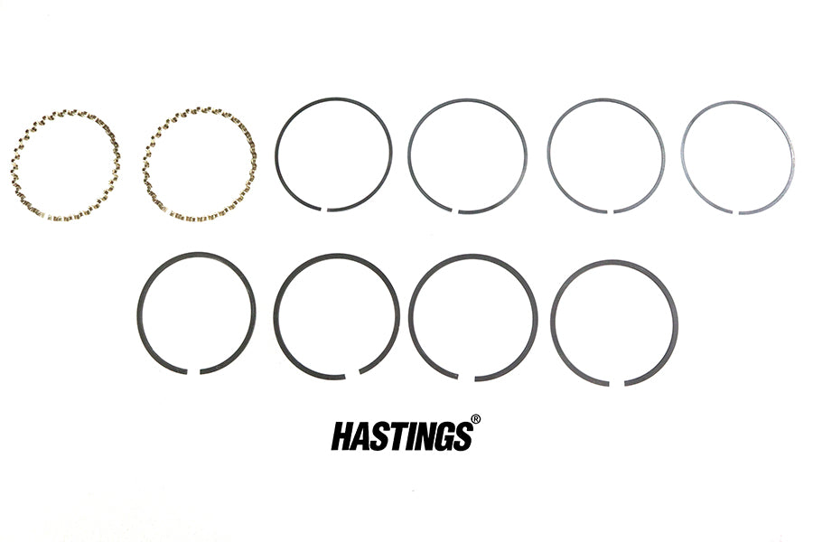 Hastings Piston Ring Set .010 Oversize