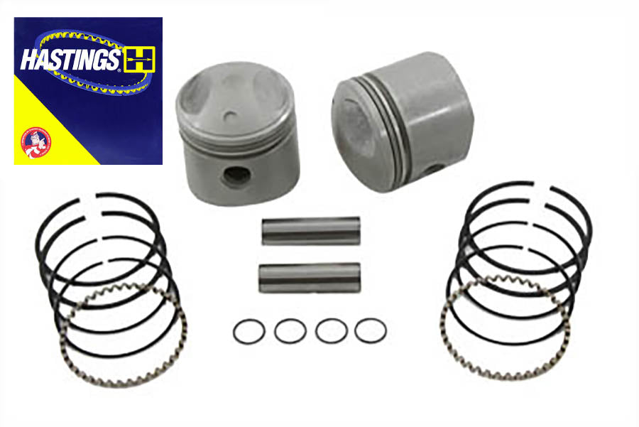 Replica 74 inch Overhead Valve Piston Set .040 Oversize