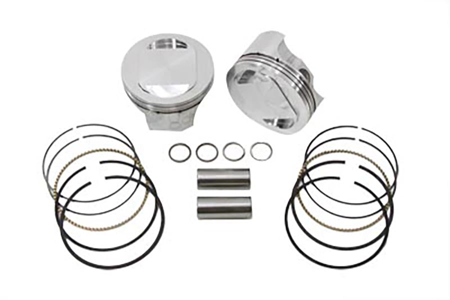 KB 107 inch Twin Cam Forged Piston Set