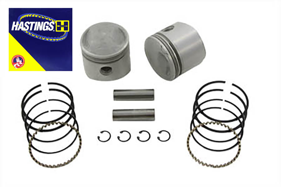 74 inch Overhead Valve Piston Set .010 Oversize