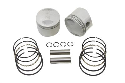 80 inch Overhead Valve Piston Set .010 Oversize