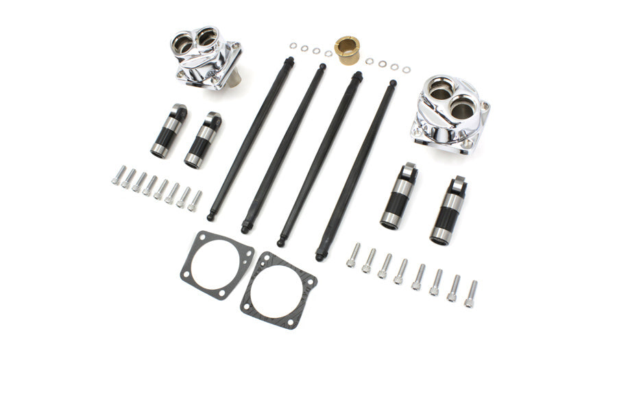 Solid Tappet and Pushrod Assembly