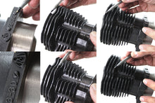 Load image into Gallery viewer, Replica 61 inch Knucklehead Cylinder Set Black