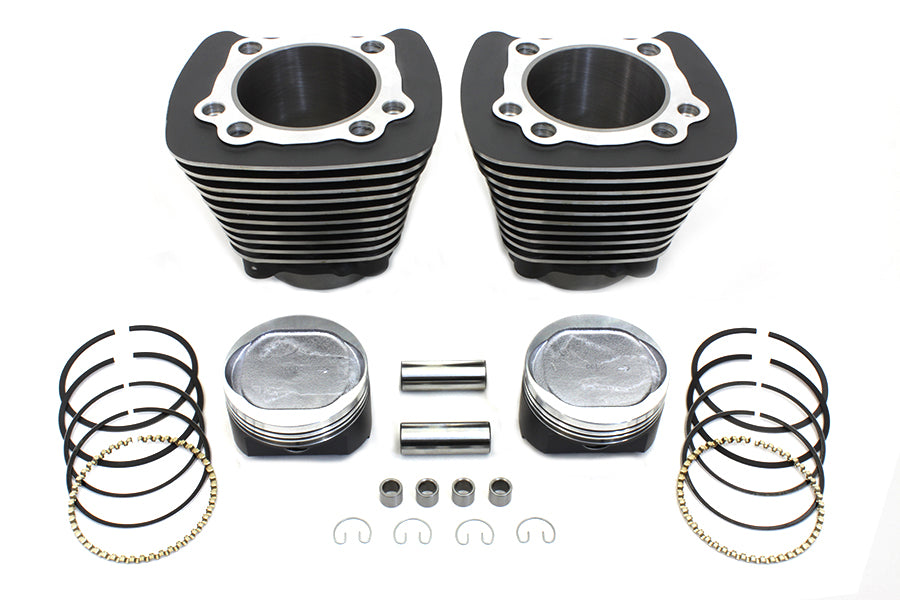 883cc to 1200cc Cylinder and Piston Conversion Kit Black