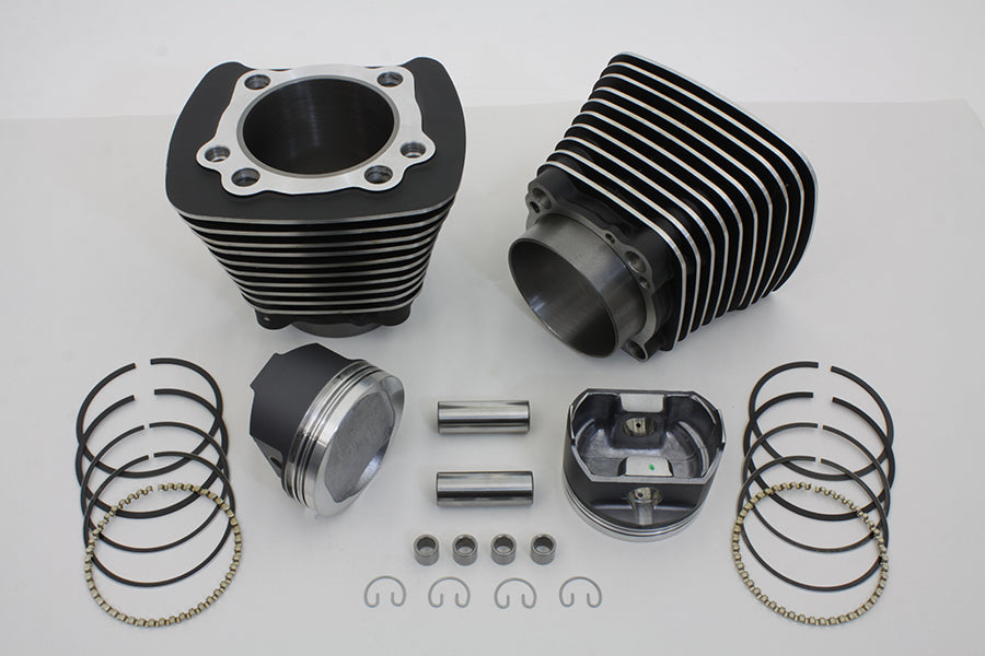 883cc to 1200cc Cylinder and Piston Conversion Kit Black