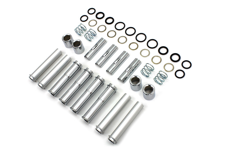 TC-88 Pushrod Cover Kit Chrome