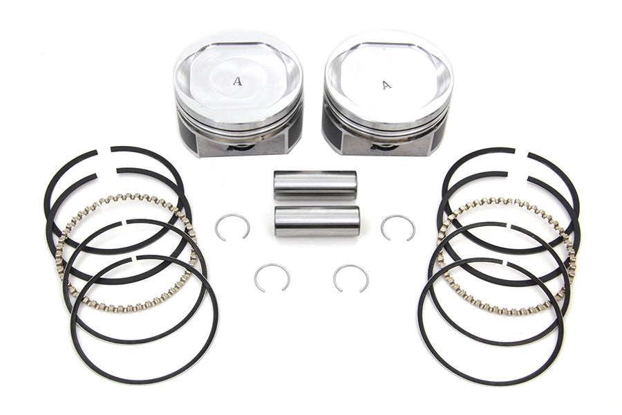 883cc to 1200 cc Conversion Piston Set Standard 3.498 inch