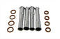 Lower Pushrod Cover Kit Chrome