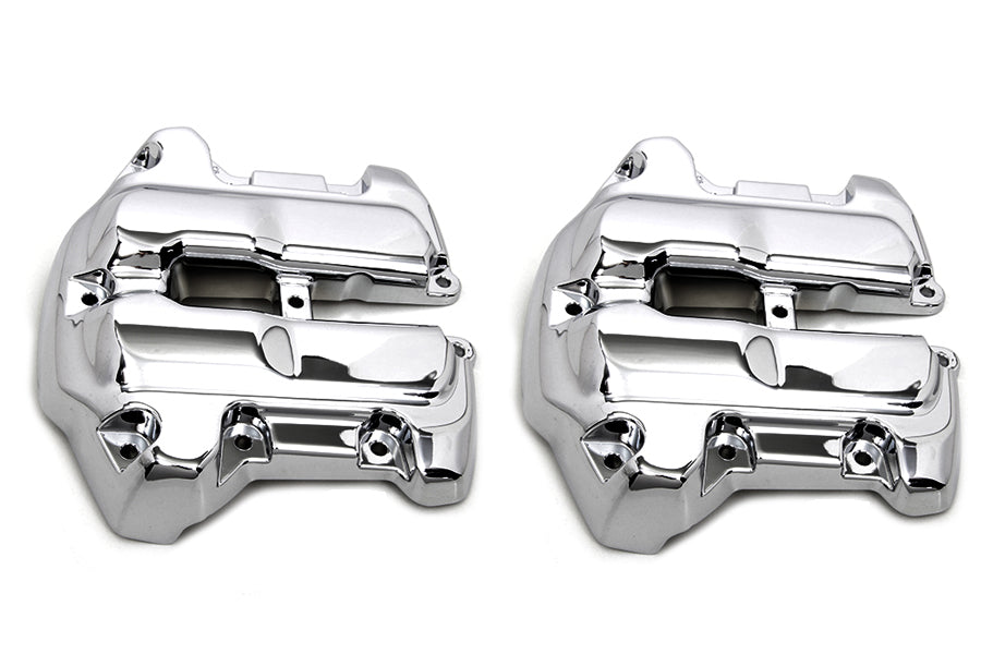 M8 Rocker Box Cover Set Chrome