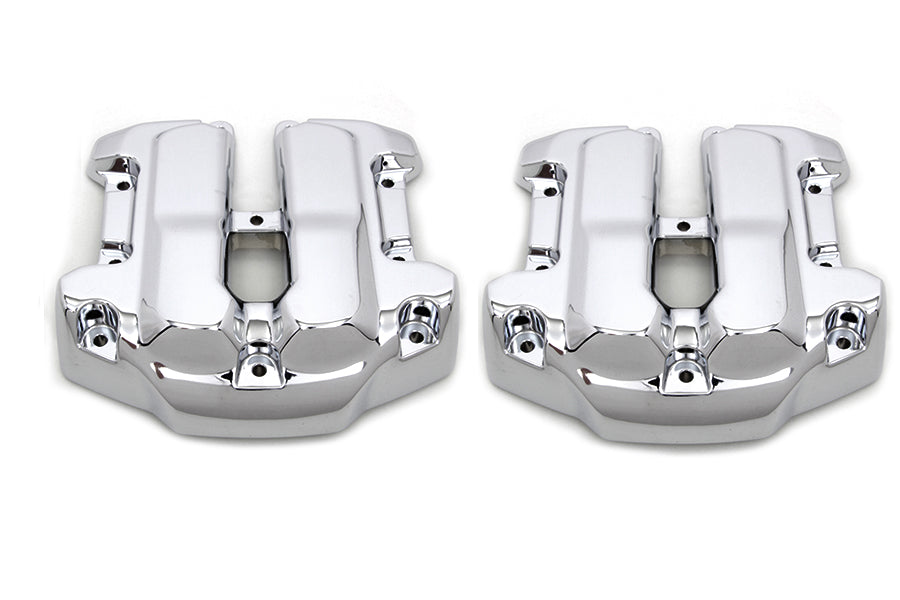 M8 Rocker Box Cover Set Chrome