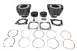 M8 128 inch Big Bore Bolt On Cylinder Kit Black