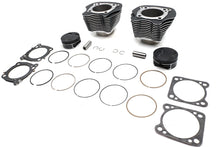 Load image into Gallery viewer, M8 124 inch Big Bore Bolt On Cylinder Kit Black