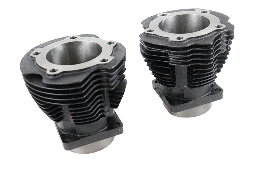 Replica 74 inch Knucklehead Cylinder Set Black