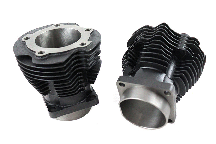 Replica 74 inch Knucklehead Cylinder Set Black