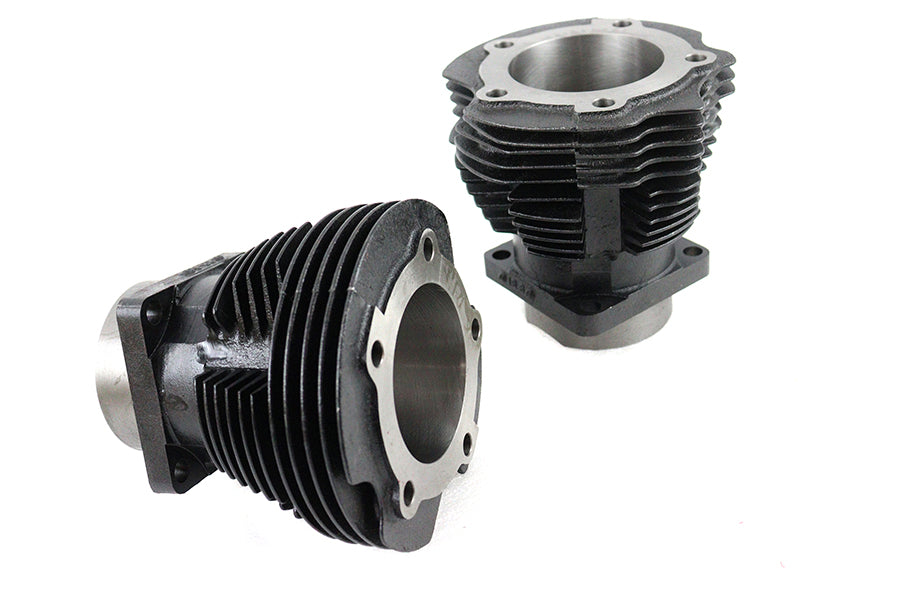 Replica 74 inch Knucklehead Cylinder Set Black