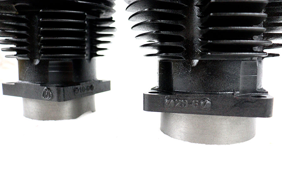 Replica 74 inch Knucklehead Cylinder Set Black