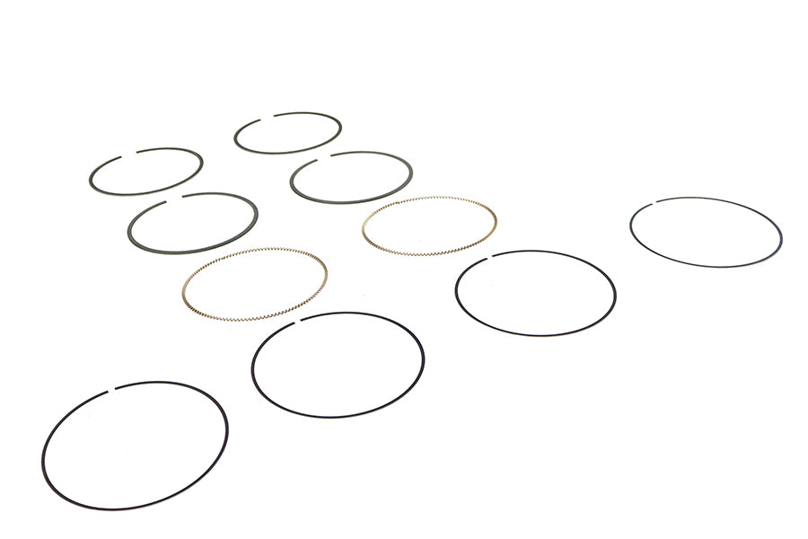 107 inch M8 Moly Piston Ring Set Standard