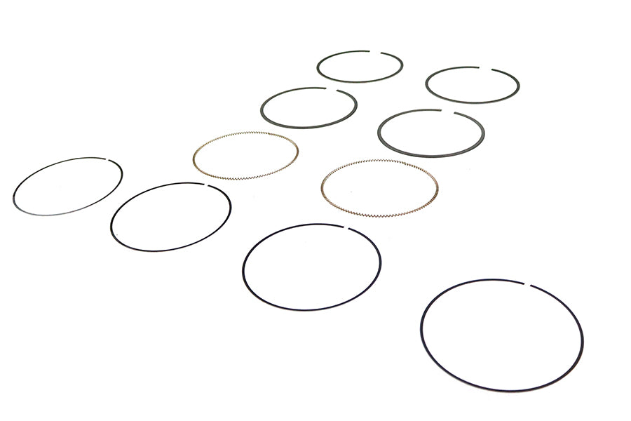 107 inch M8 Moly Piston Ring Set Standard