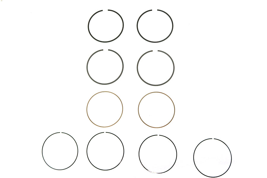 107 inch M8 Moly Piston Ring Set Standard