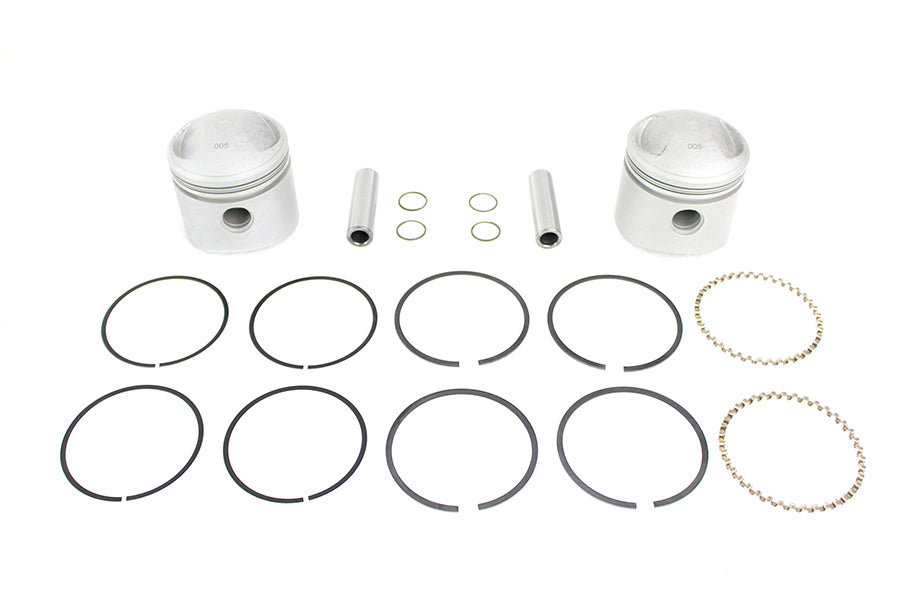 Replica 74 inch Overhead Valve Piston Set .005 Oversize
