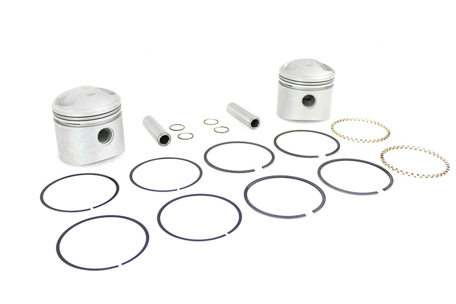 Replica 74 inch Overhead Valve Piston Set .005 Oversize