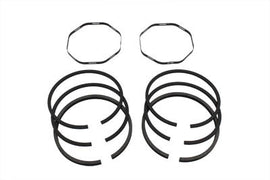 Eastern Parts 74-inch side valve piston ring set with .010 oversize, showing the piston rings for engine repair or rebuild.