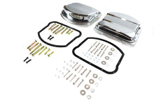 Load image into Gallery viewer, Panhead Evolution Rocker Box Set Chrome