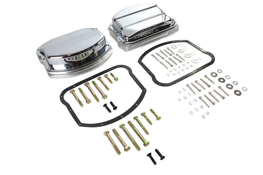 Panhead Evolution Rocker Box Set Chrome