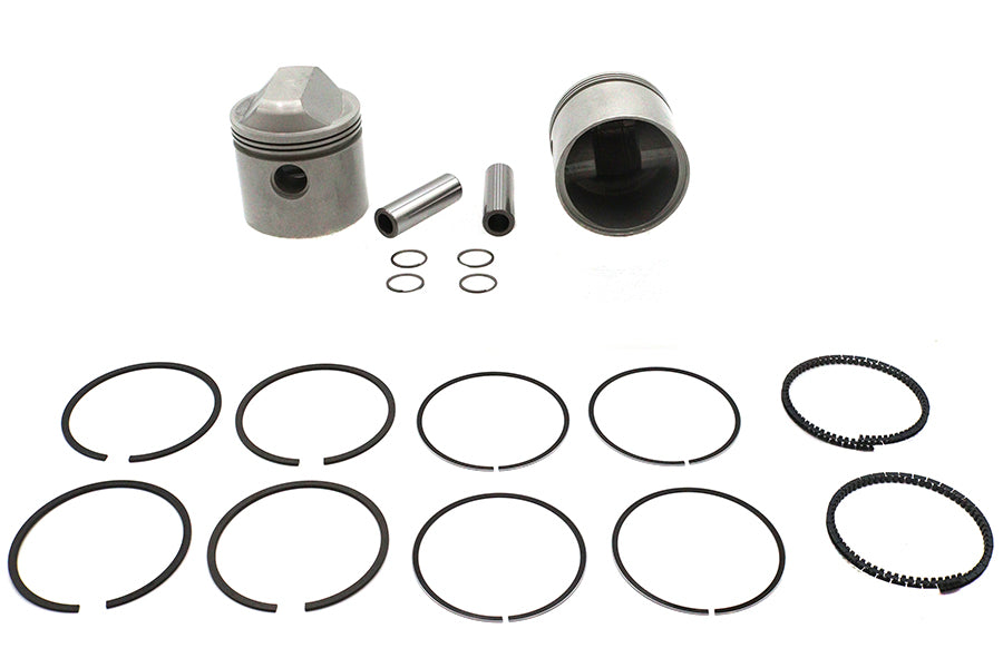 Replica 1000cc 3-3/16 inch Piston Set .030 Oversize