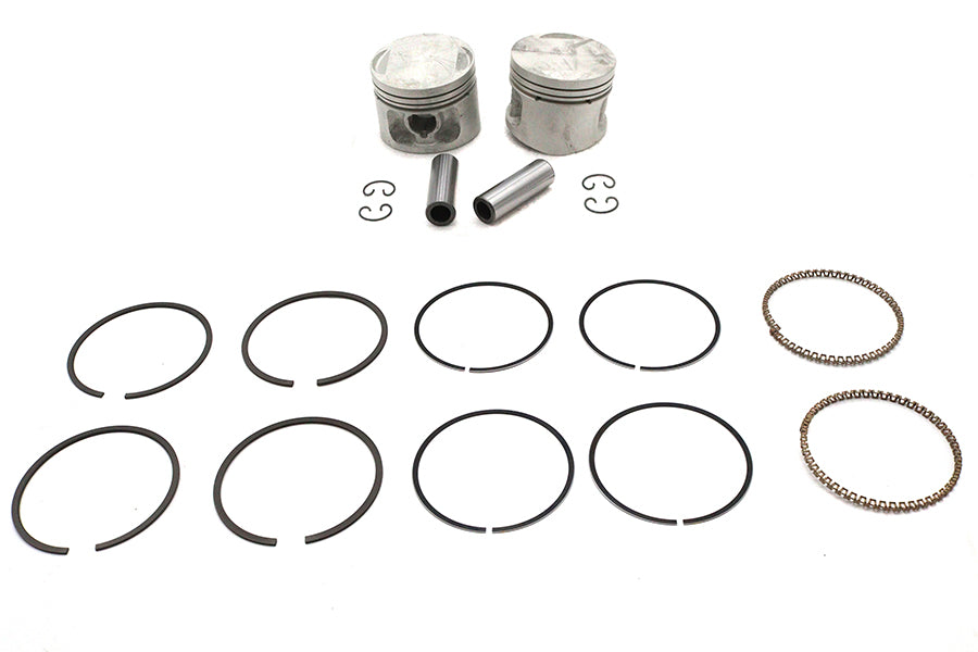 Replica 883cc 3 inch Piston Set .005 Oversize