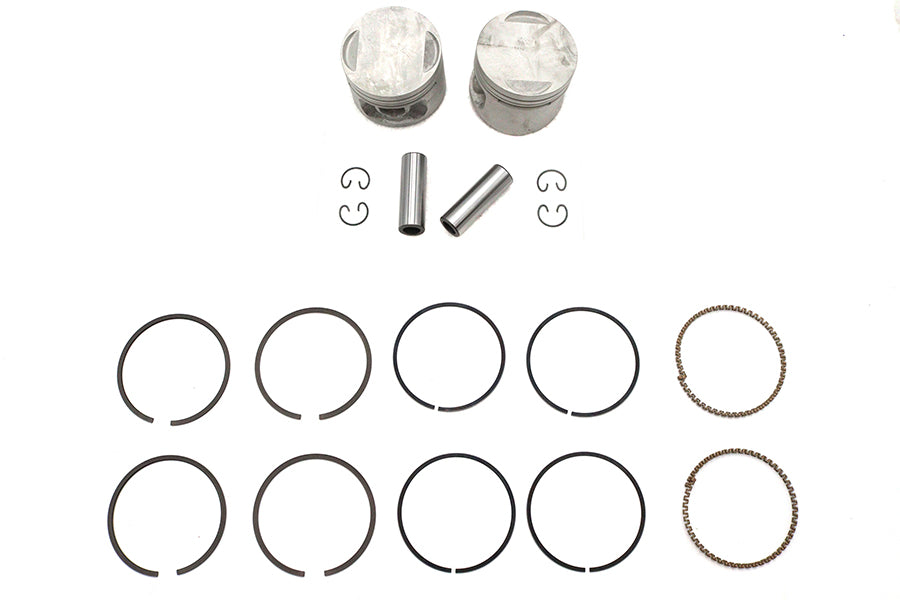 Replica 883cc 3 inch Piston Set .005 Oversize
