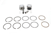 Load image into Gallery viewer, Replica 883cc 3 inch Piston Set .010 Oversize