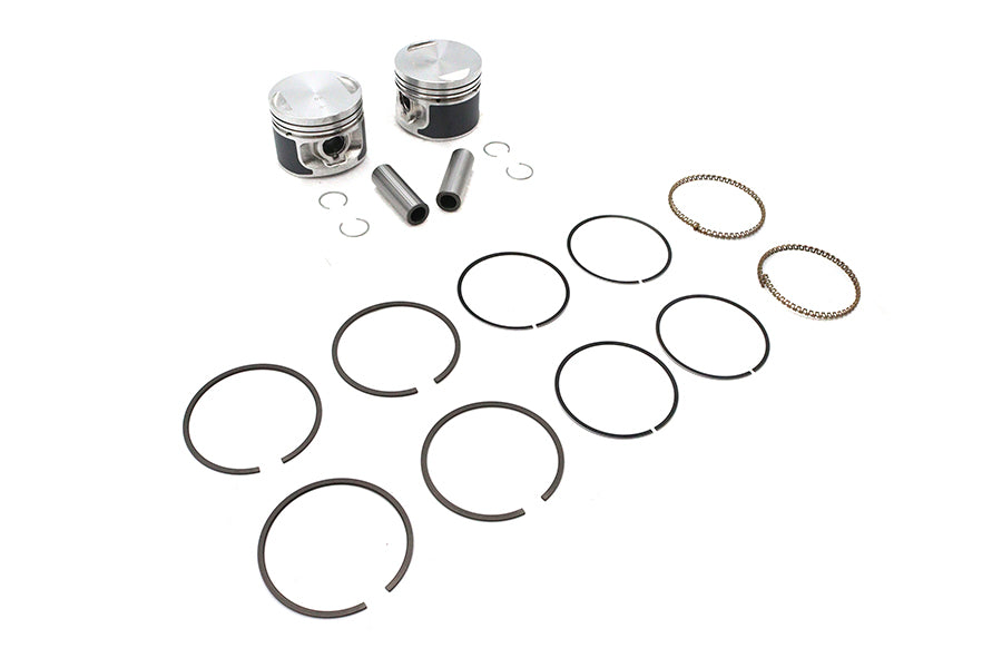 Replica 883cc 3 inch Piston Set .010 Oversize
