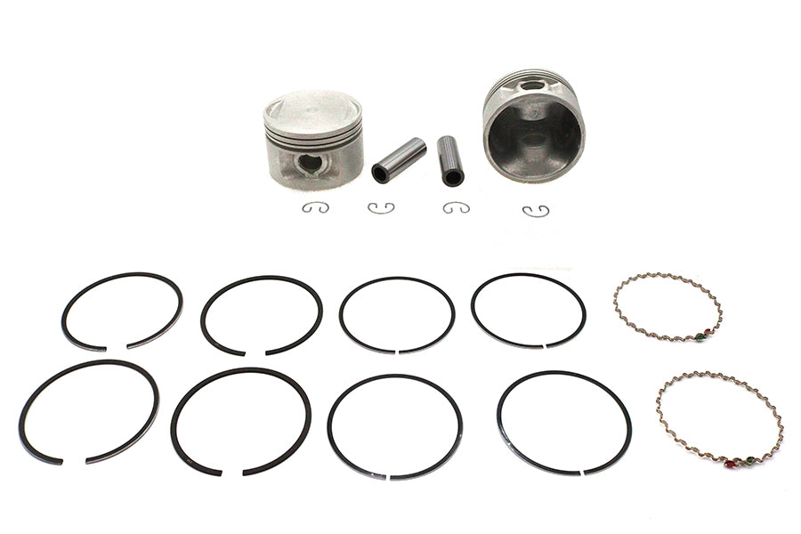 Replica 1200cc 3-1/2 inch Piston Set .005 Oversize