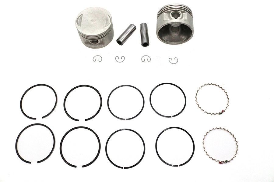 Replica 1200cc 3-1/2 inch Piston Set .005 Oversize
