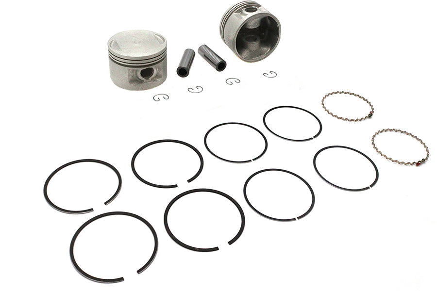 Replica 1200cc 3-1/2 inch Piston Set .005 Oversize