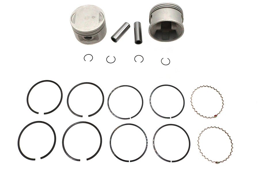 Replica 1200cc 3-1/2 inch Piston Set .020 Oversize