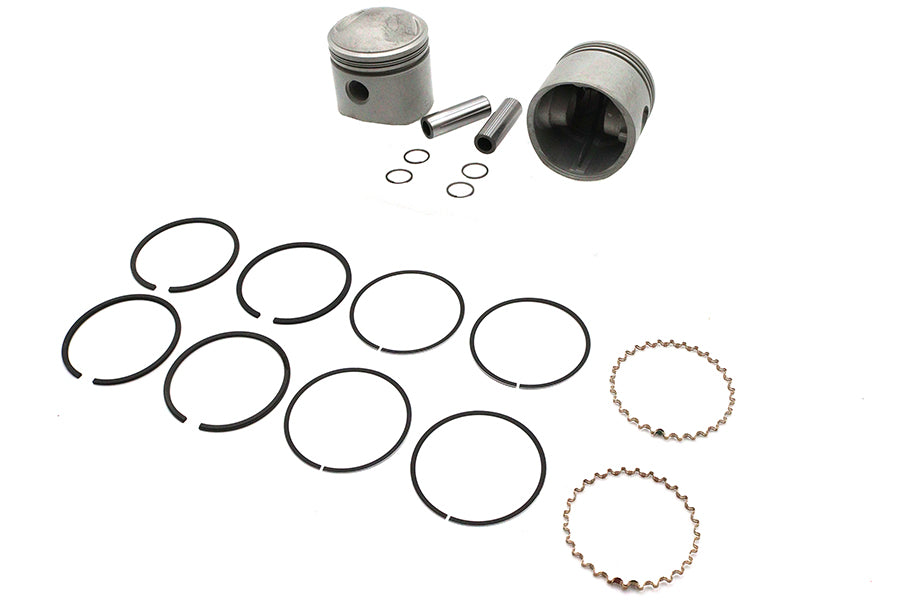 61 inch Overhead Valve 3-5/16 inch Piston Set .010 Oversize