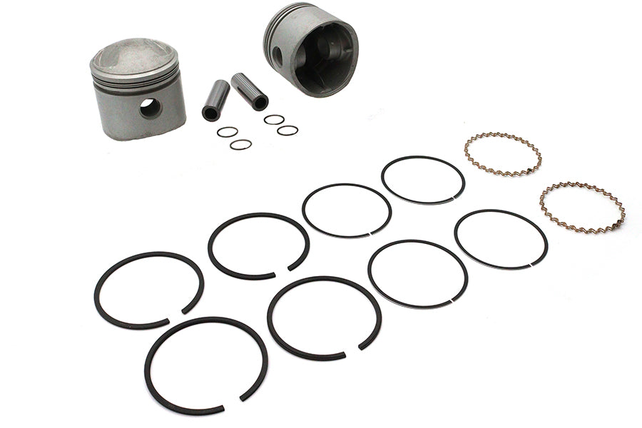 61 inch Overhead Valve 3-5/16 inch Piston Set .020 Oversize