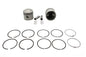 Replica 74 inch Overhead Valve 3-7/16 inch Piston Set .050 O