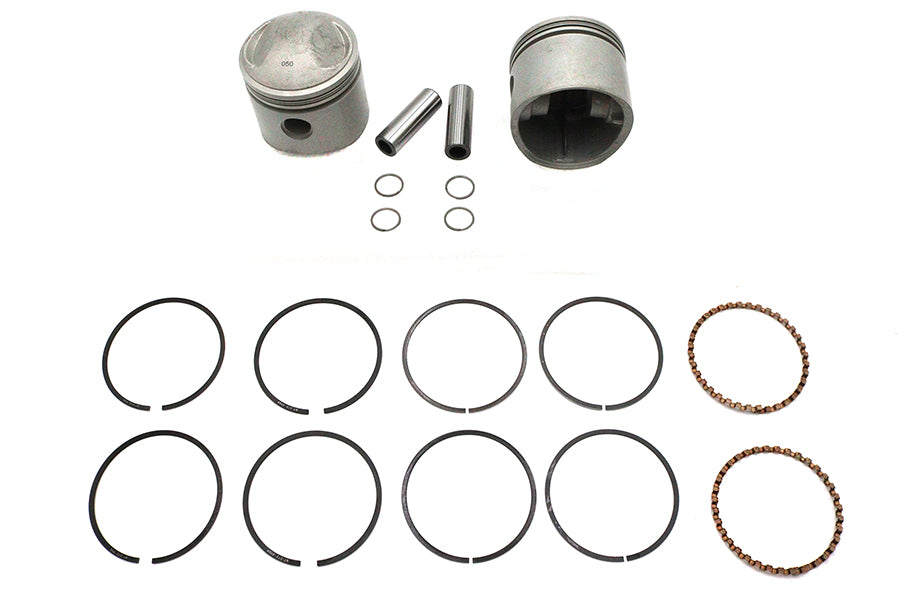 74 inch Overhead Valve 3-7/16 inch Piston Set Standard Size