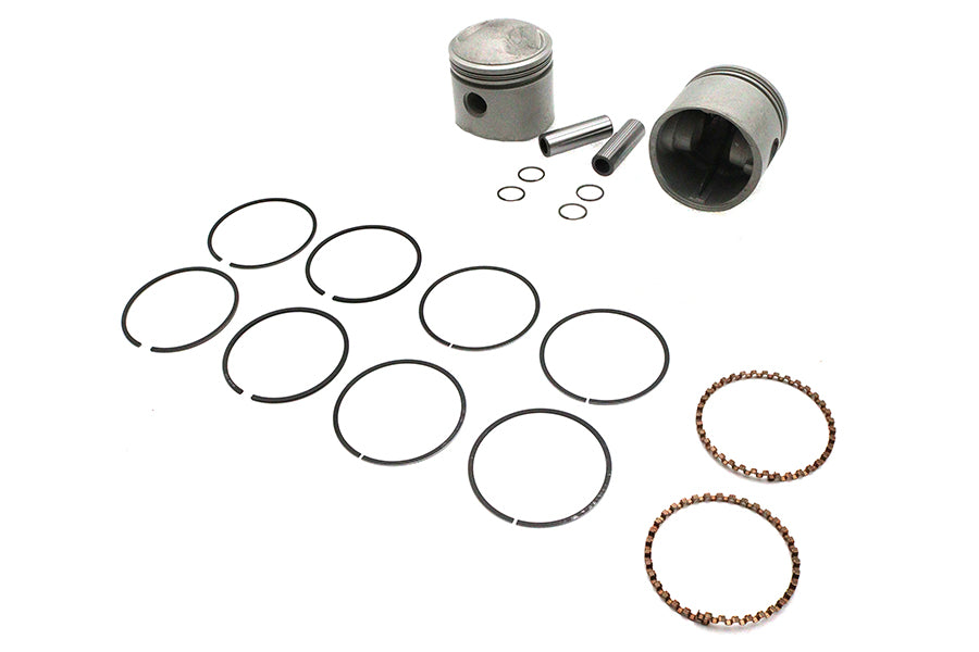 Replica 80 inch Overhead Valve 3-1/2 inch Piston Set .010 Ov
