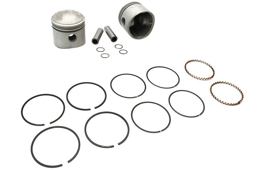 Replica 80 inch Overhead Valve 3-1/2 inch Piston Set .040 Ov