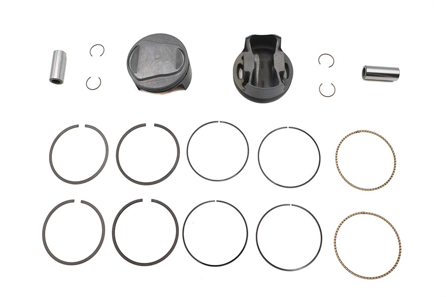 107 inch Ultima 4 inch Bore Piston Set Standard