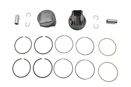 107 inch Ultima 4 inch Bore Piston Set Standard
