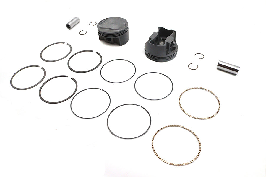 107 inch Ultima 4 inch Bore Piston Set Standard