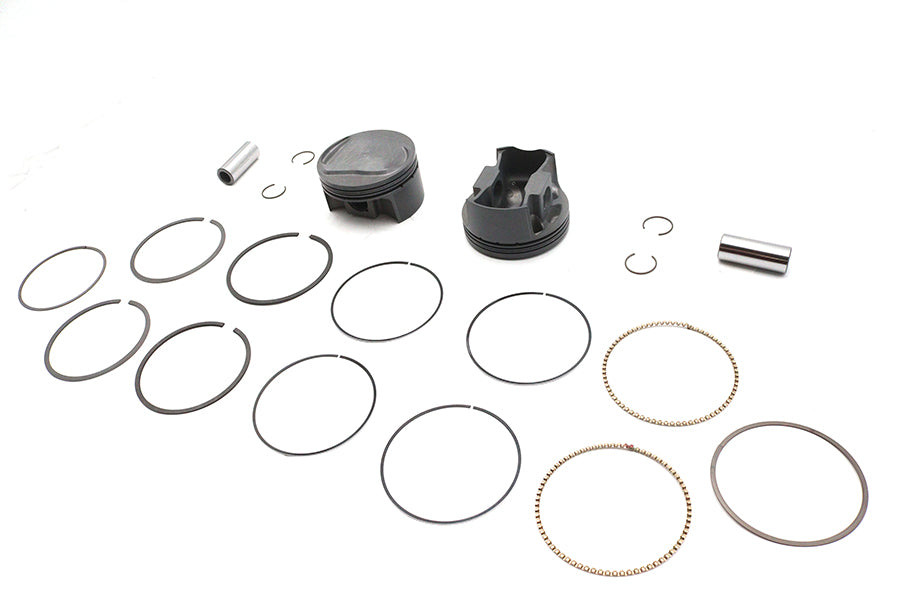 113 inch Ultima 4 inch Bore Piston Set Standard