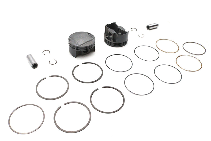 113 inch Ultima 4 inch Bore Piston Set Standard